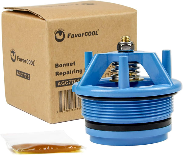 FavorCOOL Bonnet Poppet Repair kit fit for Garden Sprinkler System FEBCO 765-1 PVB 1" 2X O-Rings Included Replacement Part# 905-211 1" & 1-1/4" Backflow Preventer and Vacuum Breaker Valve